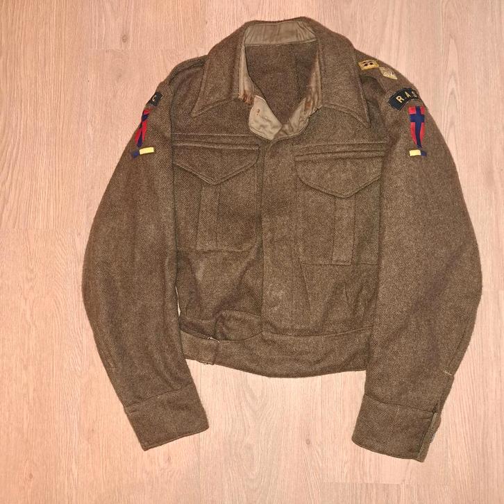 WO2 Engelse Battledress RASC, Verzamelen, Militaria | Tweede Wereldoorlog, Landmacht, Kleding of Schoenen, Engeland, Ophalen of Verzenden