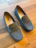 Sioux Mocassins - Maat 38.5 - Leer - Zo goed als nieuw, Ophalen of Verzenden, Zo goed als nieuw, Blauw, Espadrilles of Moccasins