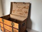 Nostalgische Hutkoffer met Bol Deksel, Antiek en Kunst, Ophalen