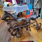 Trap  houten paard en wagen, Antiek en Kunst, Ophalen