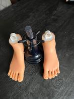 Siliconen voeten met standaard, Ophalen of Verzenden, Zo goed als nieuw, Hand- en Voetverzorging
