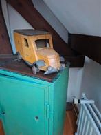 oude houten deutsche post vrachtauto, Antiek en Kunst, Ophalen of Verzenden