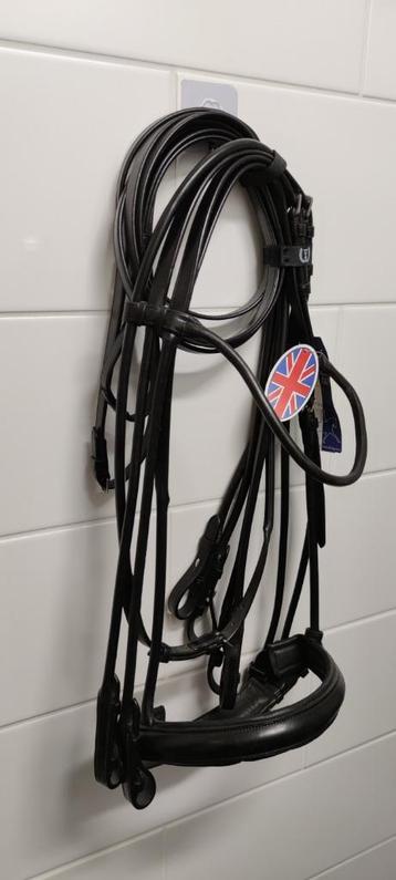 # Stang en trens hoofdstel; Imperial Riding; rondgenaaid # beschikbaar voor biedingen
