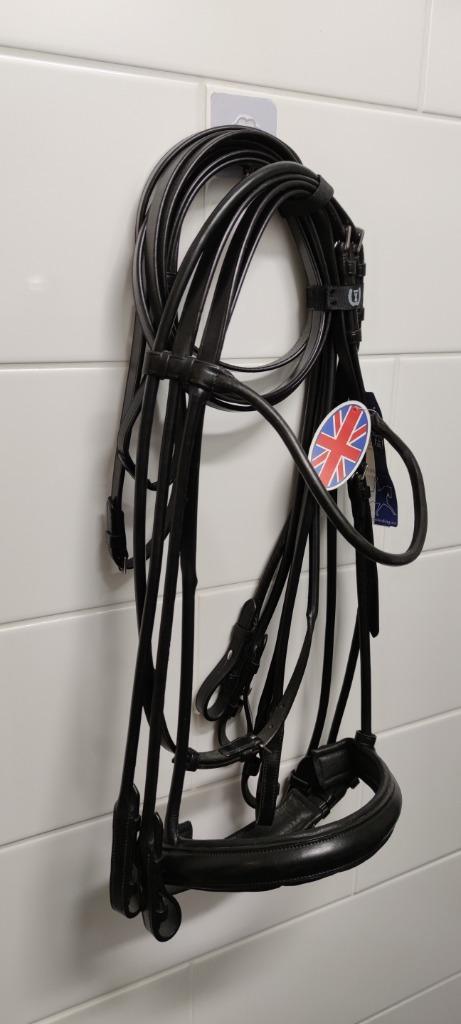 # Stang en trens hoofdstel; Imperial Riding; rondgenaaid #, Dieren en Toebehoren, Paarden en Pony's | Hoofdstellen en Tuigage