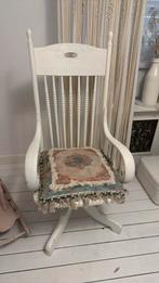 stoel brocante vintage draaistoel schommelstoel, Antiek en Kunst, Antiek | Meubels | Stoelen en Banken, Ophalen of Verzenden
