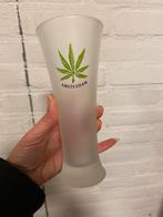Amsterdam Glas met Cannabis Blad marihuana 2x wiet, Overige soorten, In pot, Minder dan 100 cm, Groene kamerplant