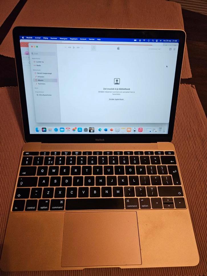 MacBook 12” Retina (Early 2016) – m3 – 8GB – 256GB, Computers en Software, Apple Macbooks, Gebruikt, MacBook, 12 inch, Minder dan 2 Ghz