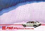 Folder FSO Prima Injection 1992, Boeken, Auto's | Folders en Tijdschriften, Ophalen of Verzenden, Gelezen, Overige merken