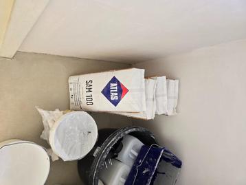 Sam 100 egaline 4 zakken en 10ltr atlas grondeer beschikbaar voor biedingen