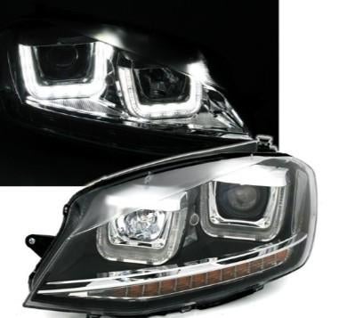 Golf 7 Koplampen LED, Auto-onderdelen, Verlichting, Volkswagen, Gebruikt, Ophalen of Verzenden