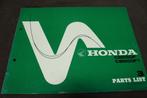 Honda CB550 F F1 1976 motorcycle parts list CB 550 four, Ophalen of Verzenden, Honda
