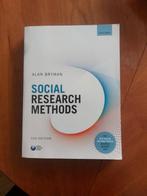 Social Research Methods - Alan Bryman, Ophalen of Verzenden, Alpha, Zo goed als nieuw, WO
