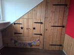 Kinderkamer steigerhout bed/kist/stoel/bureau, Ophalen of Verzenden, Zo goed als nieuw, 180 cm of meer, 85 tot 100 cm