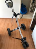 Golftrolley zilverkleurig, Ophalen, Gebruikt, Golfkar, Overige merken