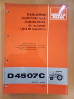 Onderdelenboek Deutz D4507C, Boeken, Gelezen, Ophalen of Verzenden, Tractor en Landbouw