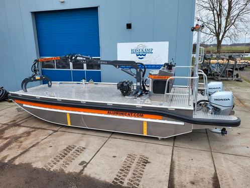 8.50 catamaran werkboot, Watersport en Boten, Beroepsscheepvaart, Nieuw, Overige typen, Minder dan 100 pk, Minder dan 10 meter