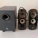 Luidspeaker set Logitech, Computers en Software, Pc speakers, Ophalen of Verzenden, Zo goed als nieuw