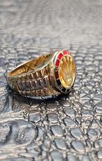 Mooie Rolex 14 karaat gouden ring, Heer, Nieuw, Ophalen of Verzenden, 17 tot 18