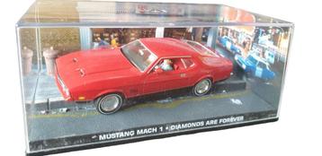 007 James Bond miniatuur Mustang Mach 1 Diamonds are forever beschikbaar voor biedingen