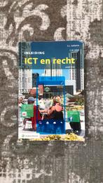 Inleiding ICT en recht studieboek - zesde druk, Boeken, Studieboeken en Cursussen, Gelezen, Ophalen of Verzenden
