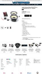 Audio System Helon H165 EVO2 Speakers (6.5'') composet, Auto diversen, Autospeakers, Info@optimount.nl, Nieuw, Ophalen of Verzenden