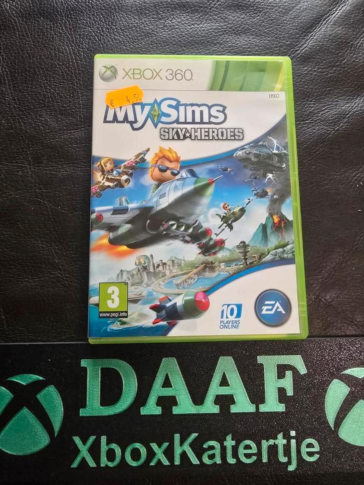 My sims sky heroes - xbox 360, Spelcomputers en Games, Games | Xbox 360, Zo goed als nieuw, Racen en Vliegen, 1 speler, Vanaf 3 jaar