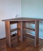 Bruin hoekbureau, Ophalen, Zo goed als nieuw, Bureau