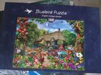 3 stuks Blue Birds Puzzels, maar 1x gelegd., Zo goed als nieuw, Ophalen