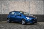 Opel Corsa 1.0 Turbo Edition (bj 2015), Auto's, Opel, Stof, Gebruikt, Blauw, 23 km/l