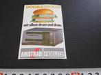 sticker AMSTRAD Fidelity  Double Decker mit allem drum und r, Ophalen, Zo goed als nieuw, Bedrijf of Vereniging