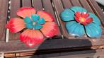 Tuinversiering metalen bloemen, Ophalen of Verzenden