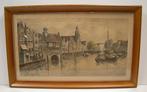 Delfshaven - ets van Marius Jansen, Ophalen