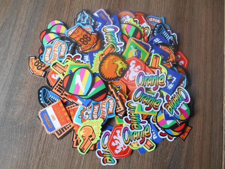 Oranje patches van de AH 140 stuks, Verzamelen, Sportartikelen en Voetbal, Nieuw, Overige typen, Ophalen of Verzenden