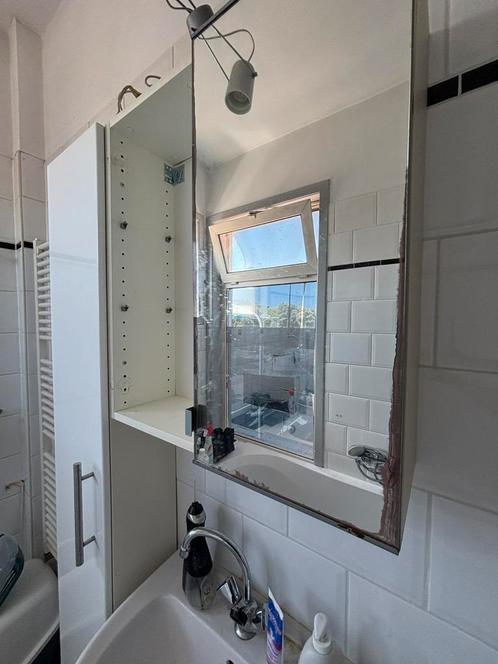 badkamerkast met spiegel (ophalen), Huis en Inrichting, Badkamer | Complete badkamers, Gebruikt, Ophalen