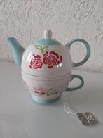 Tea for One C'est la Vie theeset van Jet by ter Steege, Huis en Inrichting, Keuken | Servies, Nieuw, Ophalen of Verzenden, Overige stijlen