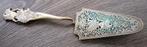 Om 1900-1950 ZEER ZWARE ZILVEREN 144 Gram Visschep Vis Lepel, Antiek en Kunst, Ophalen of Verzenden, Zilver