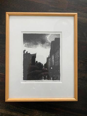 New York - Jean-Baptiste Sécheret houtskool 6/50 beschikbaar voor biedingen