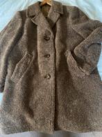 Vintage Listerllama alpaca wollen jas beige bruin mt L, Maat 52/54 (L), Lister of England, Verzenden, Beige