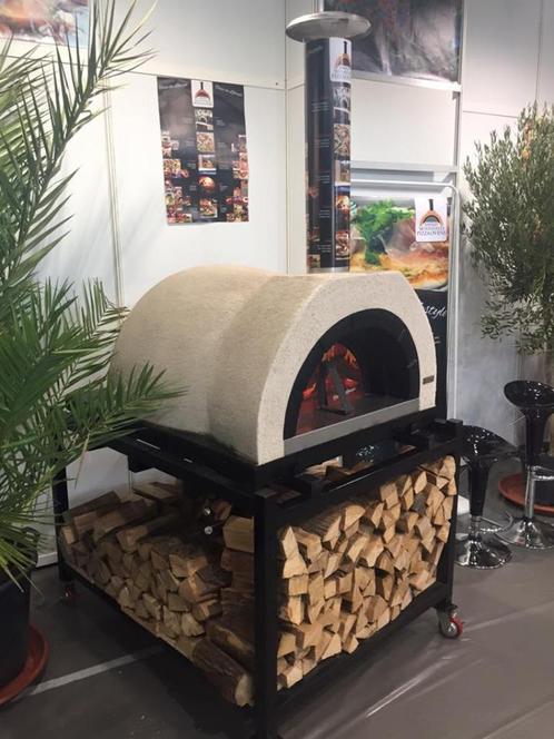 Amalfi Family Mediterranean pizzaoven - houtgestookt, Tuin en Terras, Buitenkeukens, Nieuw, Houtskool, Vrijstaand, Ophalen