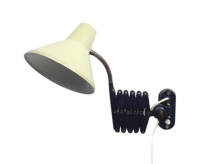 Hala schaarlamp wandlamp, Huis en Inrichting, Lampen | Wandlampen, Gebruikt, Metaal, Ophalen of Verzenden