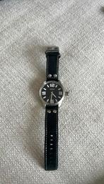 Oozoo horloge, Leer, Staal, Zo goed als nieuw, Ophalen