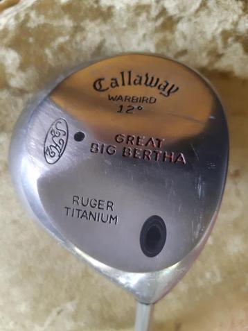 Driver Callaway Warbird S2H2 loft 12 graden. Regular flex beschikbaar voor biedingen