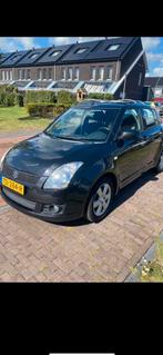 Suzuki Swift 1.3 5D 2007 Zwart, Auto's, Suzuki, Voorwielaandrijving, Zwart, 400 kg, Handgeschakeld