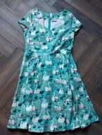 Zomerjurk met zwanen motief., Top Vintage, Blauw, Maat 46/48 (XL) of groter, Nieuw