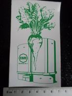 sticker csm suiker logo suikerbiet gebouw, Verzamelen, Verzenden, Zo goed als nieuw, Bedrijf of Vereniging