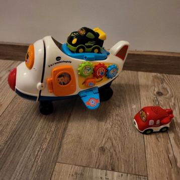 Vtech vliegtuig incl toet toet auto's beschikbaar voor biedingen