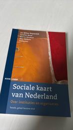 Sociale kaart van Nederland, Boeken, Ophalen of Verzenden, Zo goed als nieuw, Sociale wetenschap