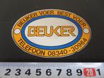 sticker Doetinchem BEUKER voor best voer  08340-30964, Verzamelen, Ophalen, Zo goed als nieuw