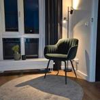 Zo goed als nieuw! | Como Groene Stoel | Velvet Groen, Huis en Inrichting, Ophalen of Verzenden, Zo goed als nieuw, Overige kleuren