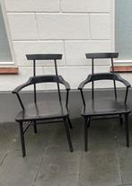 2 vintage IKEA PS 2012 EBBA STRANDMARK stoelen € 40 pst., Ophalen, Gebruikt, Twee, Zwart